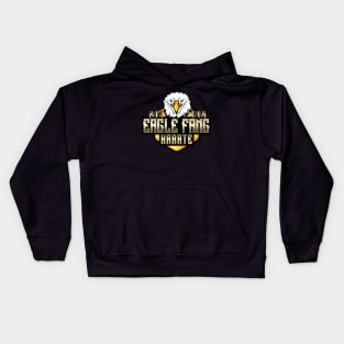 eagle fang karate Kids Hoodie